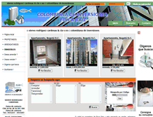 Tablet Screenshot of colombianadeinversiones.com